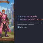 1 Personalizacion de Personajes en MU Monarch