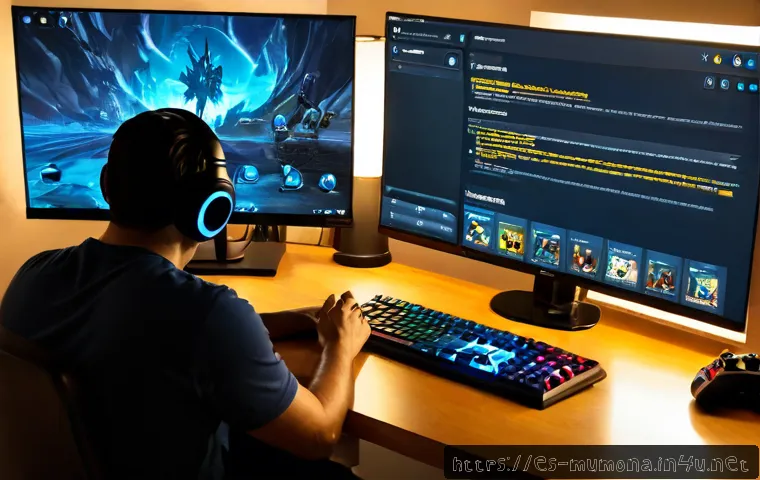 뮤 모나크 레이드 공략 - Photorealistic Spanish-speaking gamer’s strategy desk for a fantasy online raid guide, focused adult...